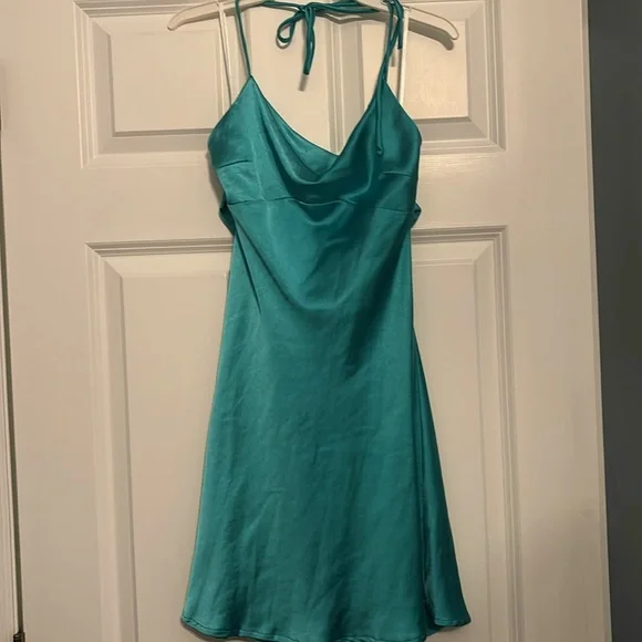 princess polly teal mini dress Armonia Mini Dress Teal Petite